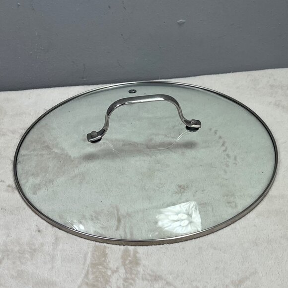 Other - Glass Pot Pan Lid with Handle Dishwasher Safe 12.25" Diameter Replacement